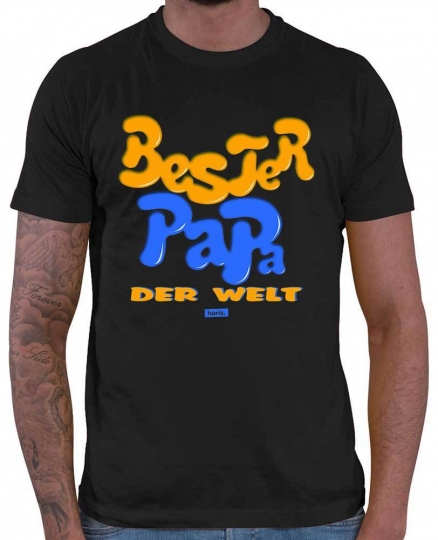 Bester Papa Der Welt 6 Herren T-Shirt // 20 Farben, XS - 5XXL 