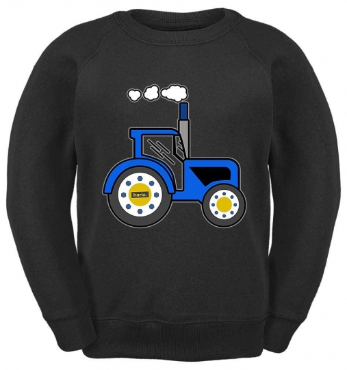 Blauer Traktor Kinder Sweater // 16 Farben, 104 - 164 