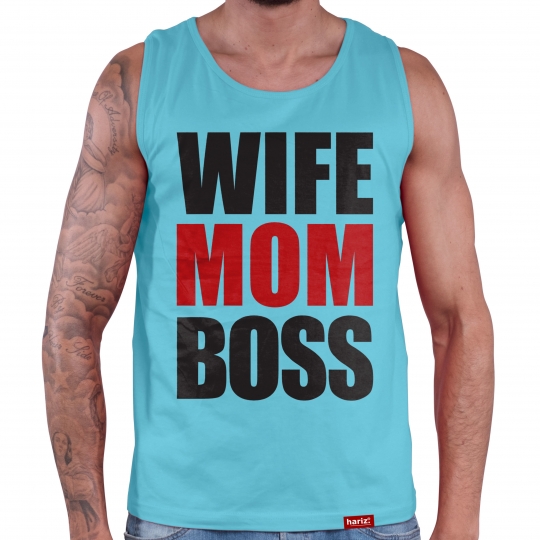Wife Mom Boss Test-L171 // 2 Farben, XS-4XL 