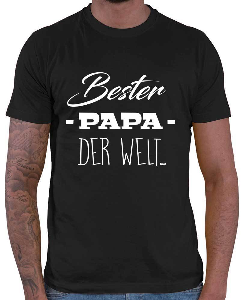 Bester Papa der Welt S bis XXL Herren-T-Shirt Gr